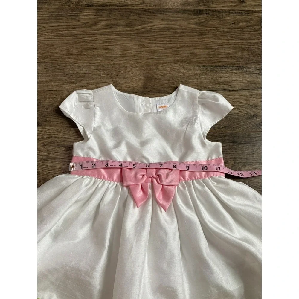 EUC Kids Girls Toddler Gymboree‎ easter dressy fancy bow dress size 4T
